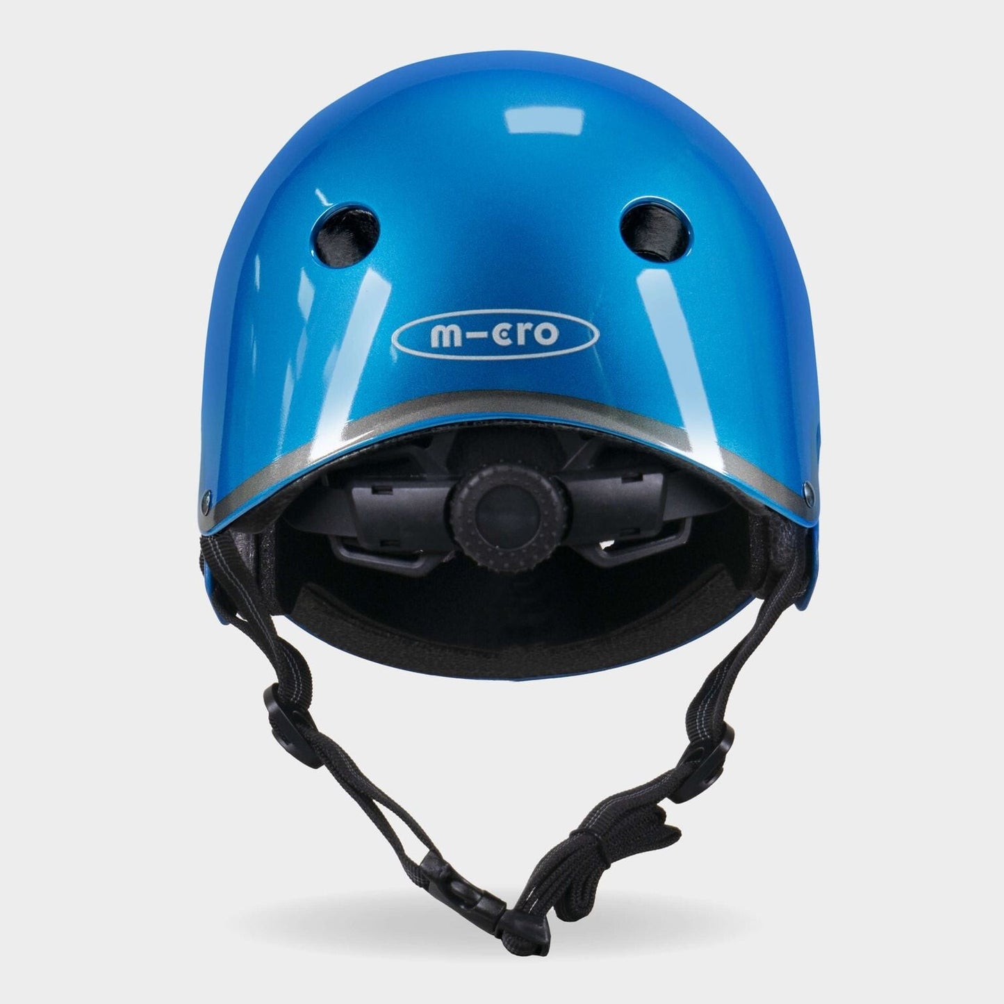 For Bike and Scooters Plain Helmet: Blue