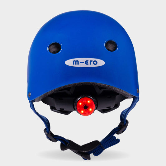 Printed Helmet for Bikes and Scooters: Ombre Blue