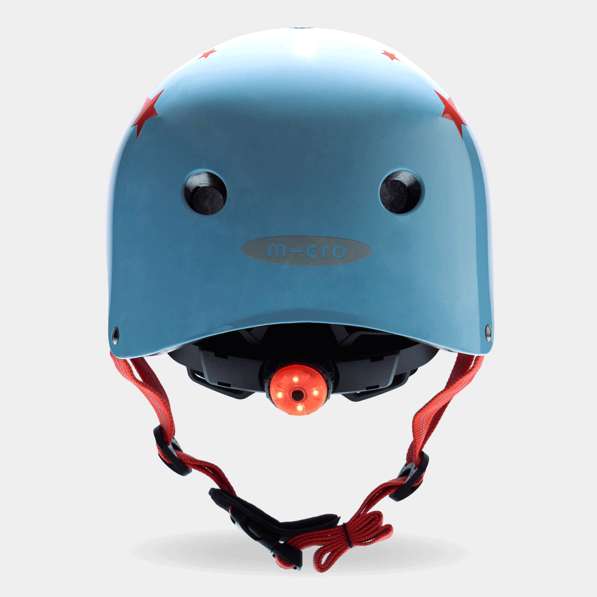 Printed Helmets for Bikes and Scooters: Star Blue