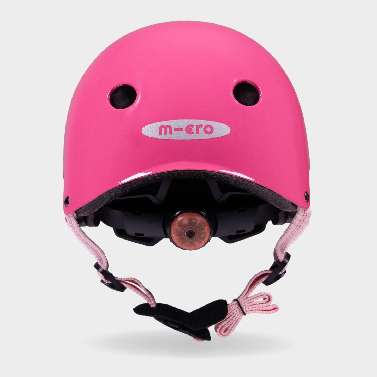 Plain Helmet For Bikes and Scooters: Glossy Pink