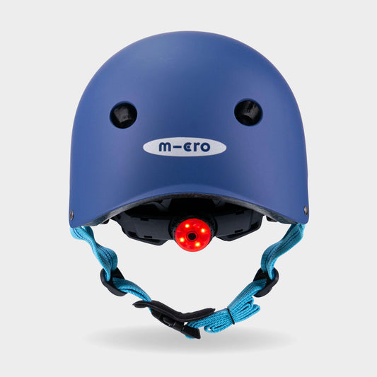Plain Helmet for Bikes and Scooters: Navy Matt