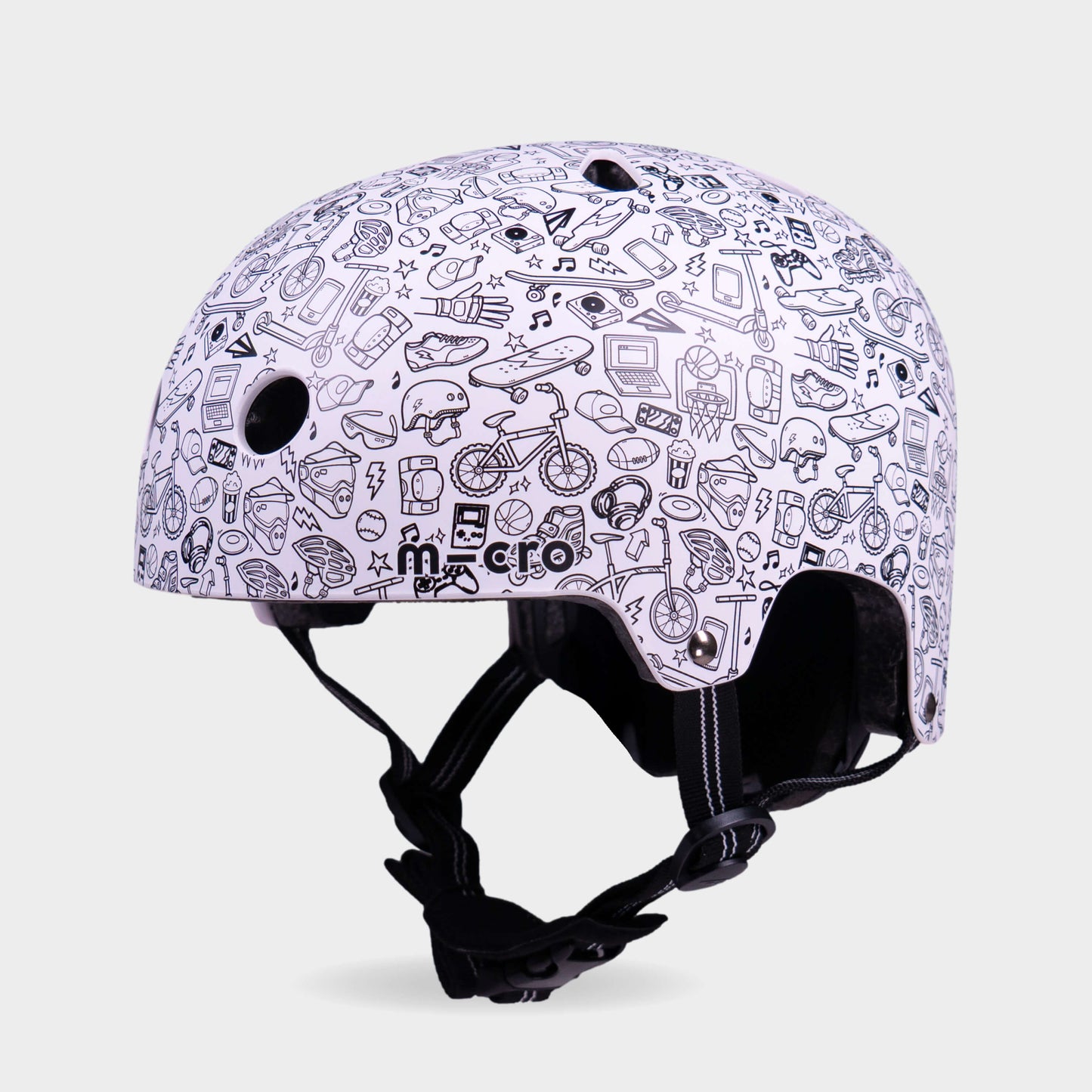 Printed Helmets for Bikes and Scooters: Butterfly Print
