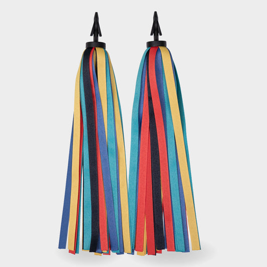 Eco Ribbons For MICRO Rubber Grips: Black/Multi