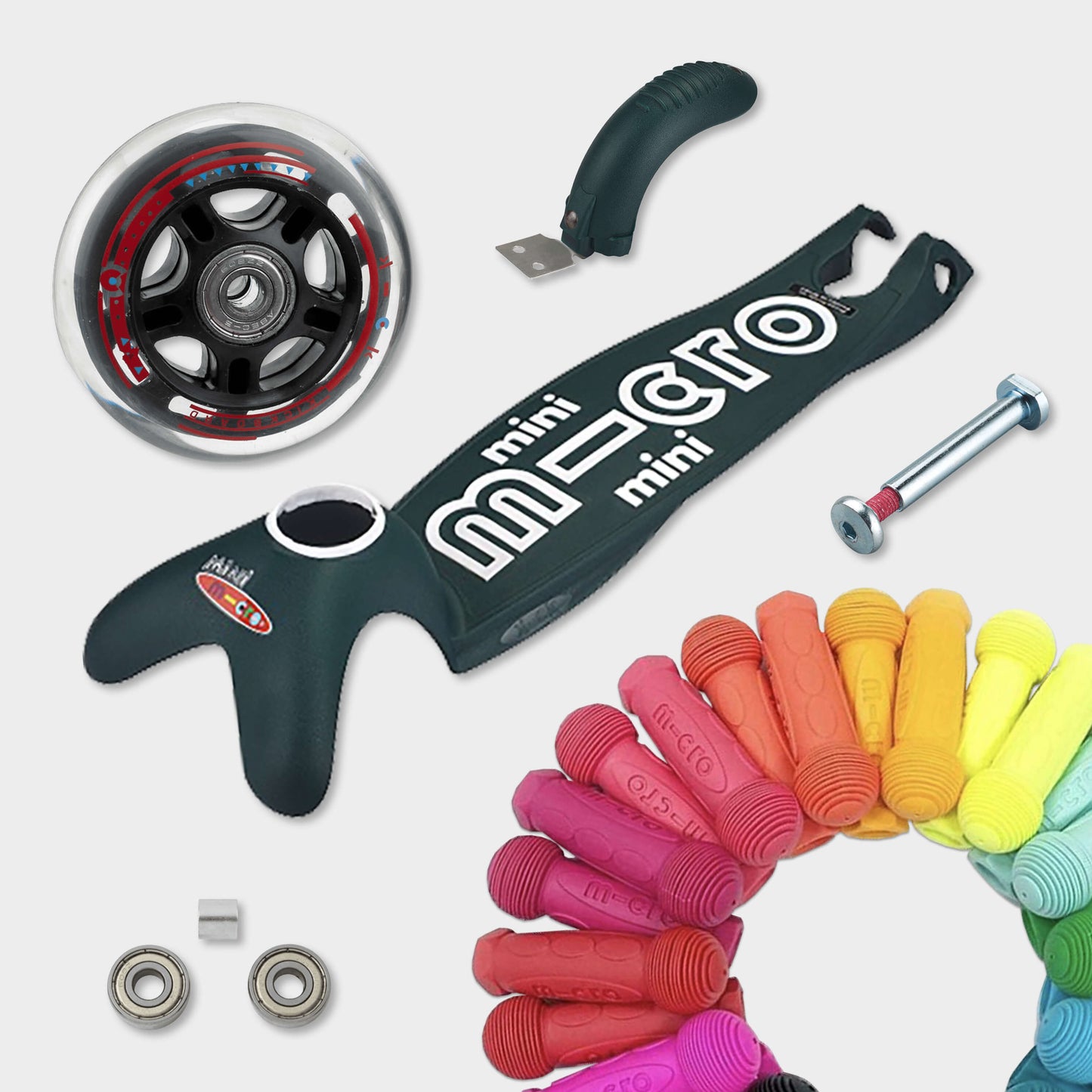 Mini Micro Foldable LED: Green