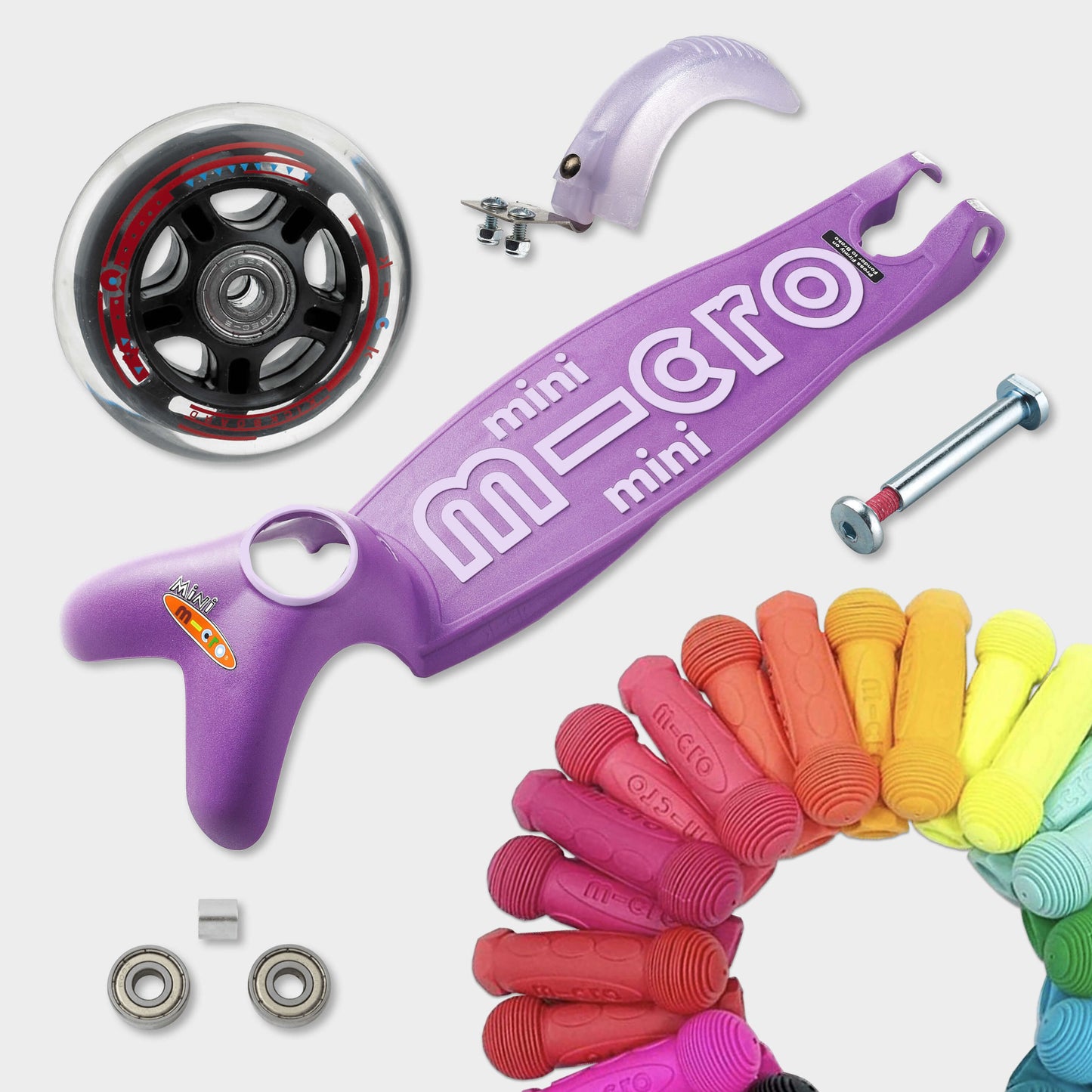 Mini Micro Foldable LED: Purple