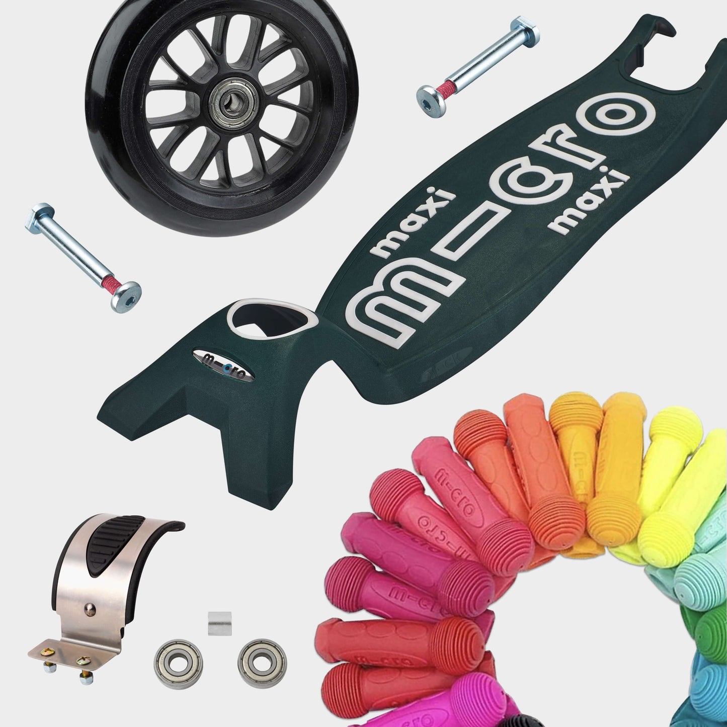 Maxi Micro LED with Recycled Deck: Green