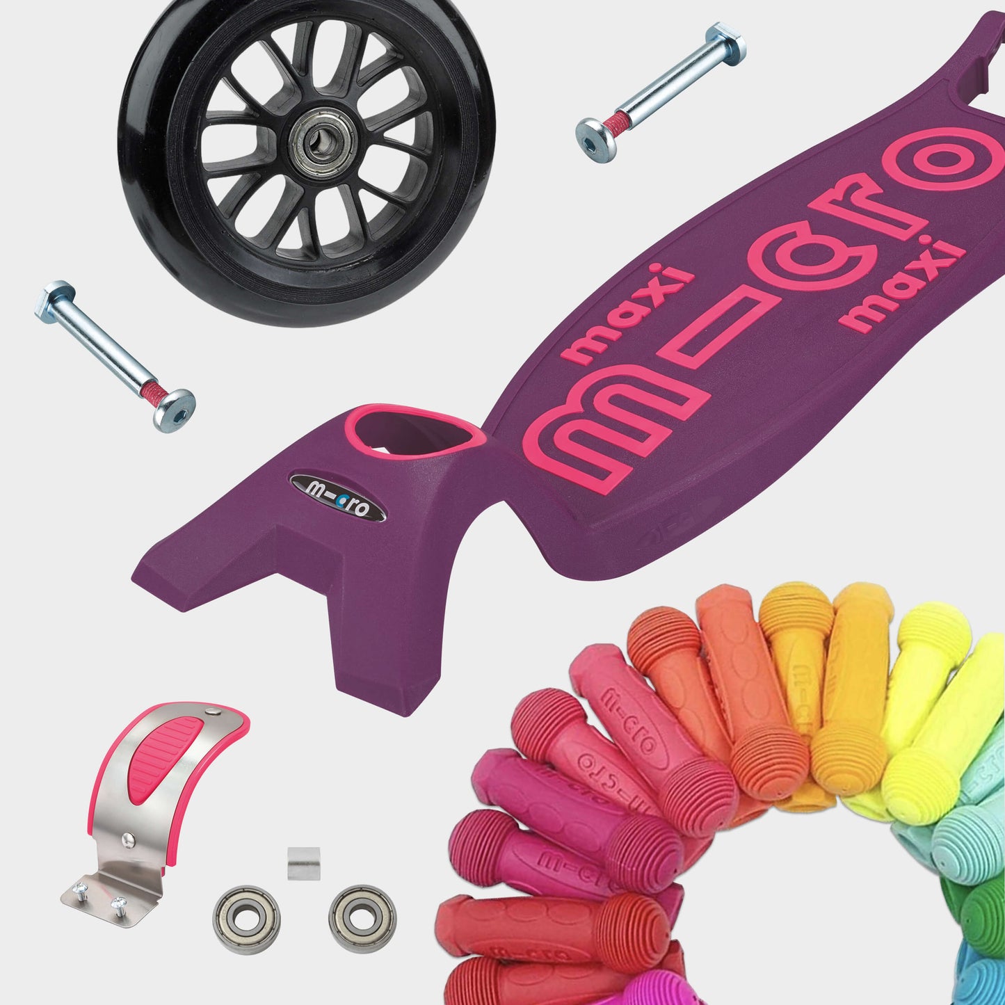 Maxi Micro Foldable LED: Pink/Purple