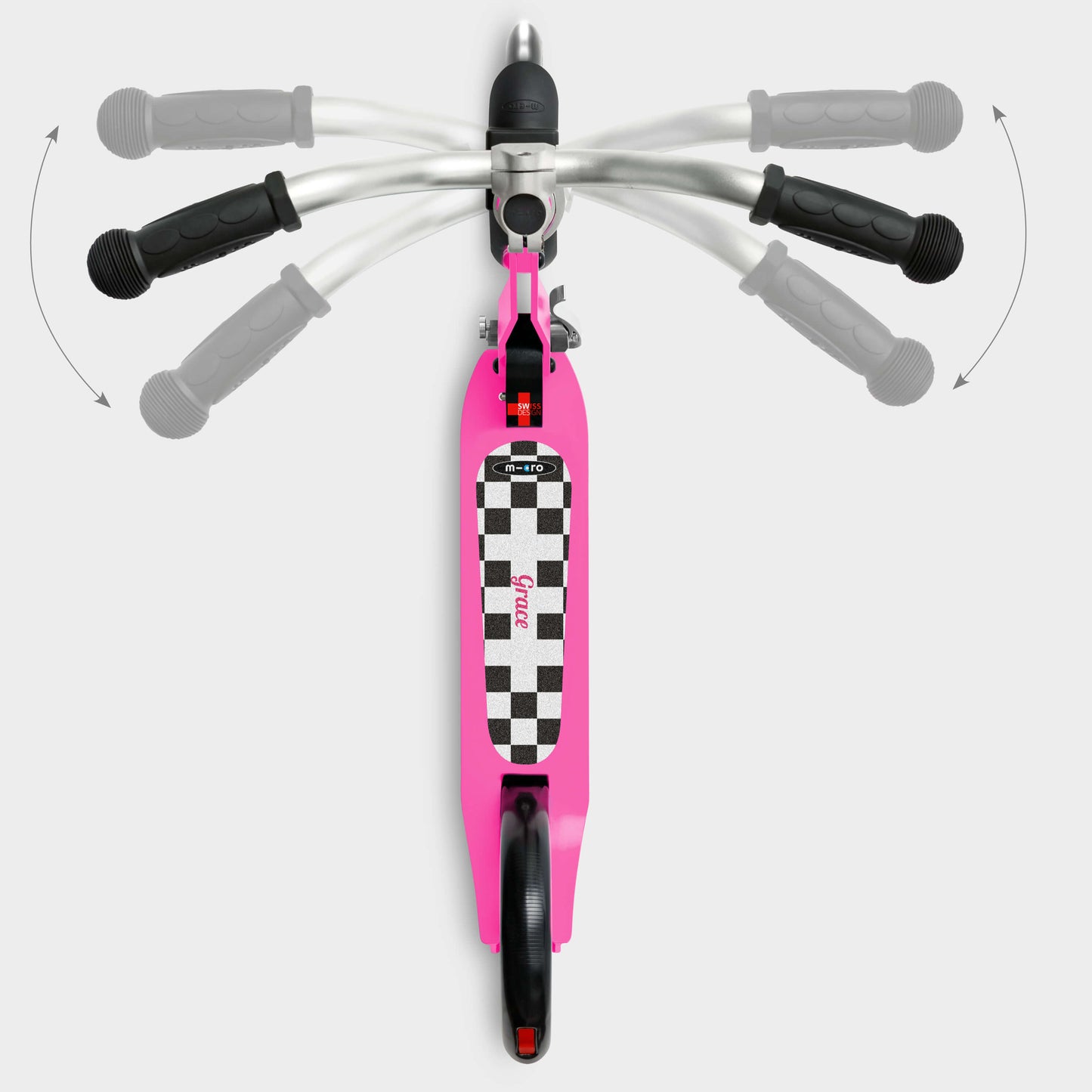Customisable Light up Large Wheels: Pink