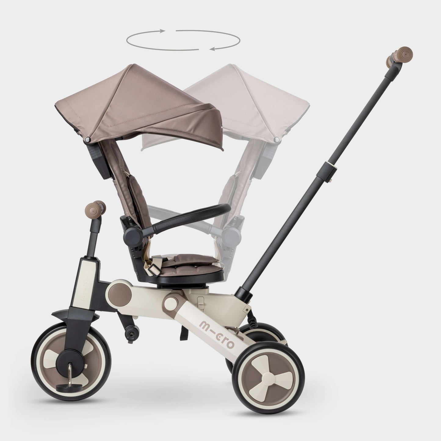 Micro Flexi Trike: Brown Latte