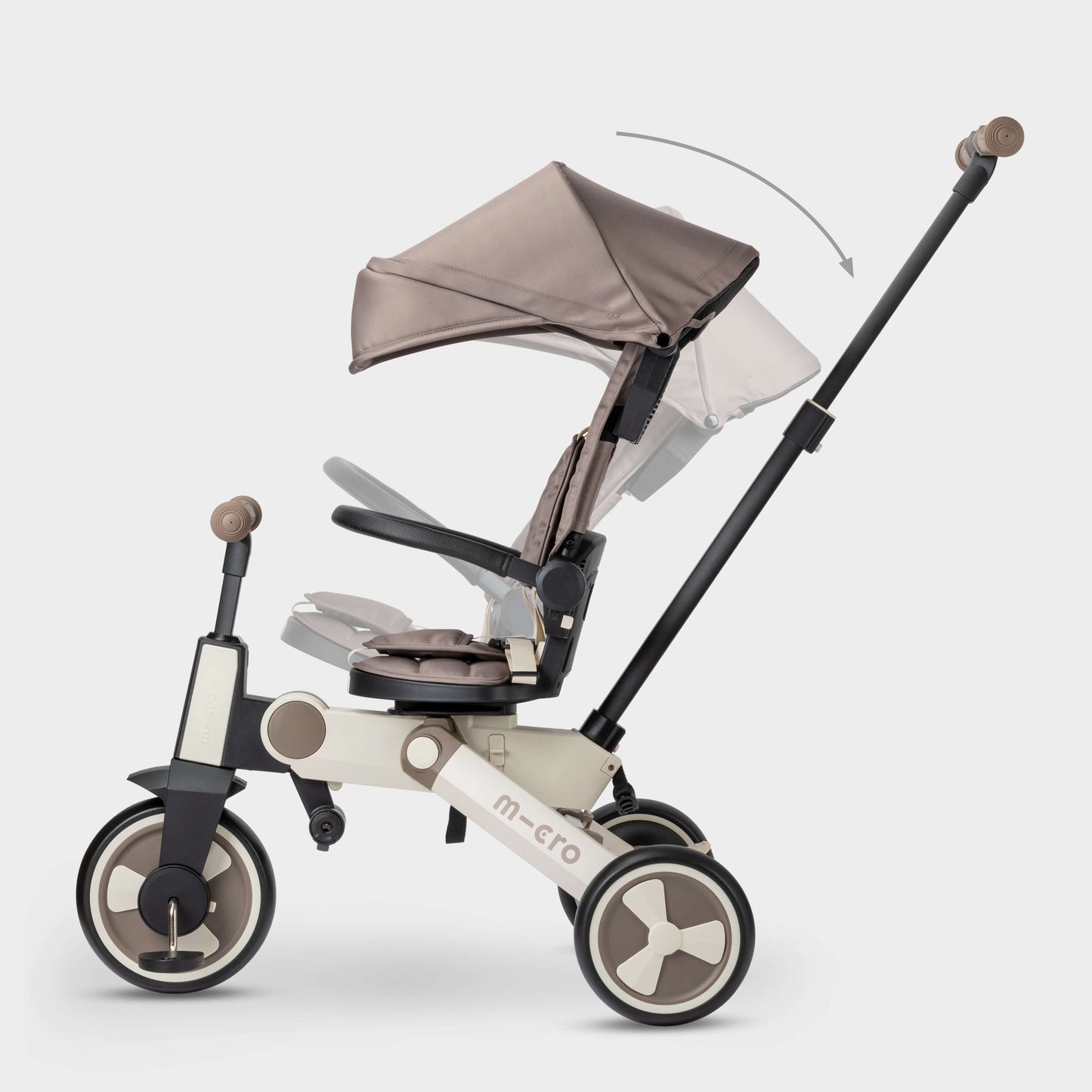 Micro Flexi Trike: Brown Latte