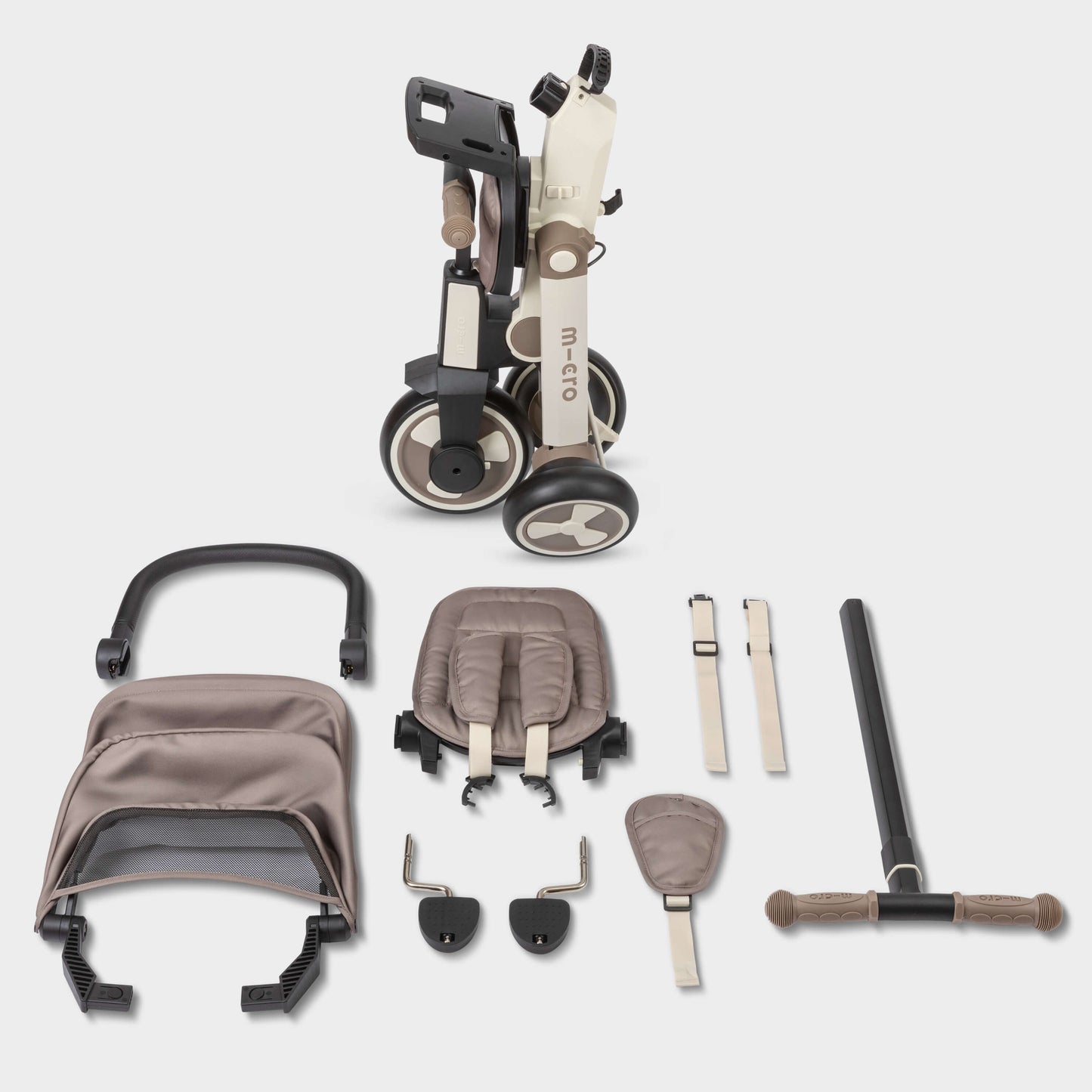 Micro Flexi Trike: Brown Latte