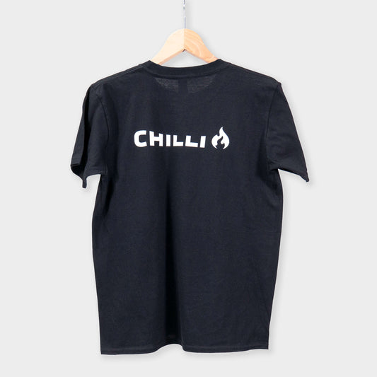 Chilli Oversized T Shirt XL 12-14 Years: Black