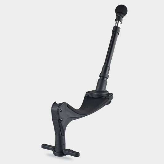 Deluxe Set - Seat Push Handle and Footrest: Black