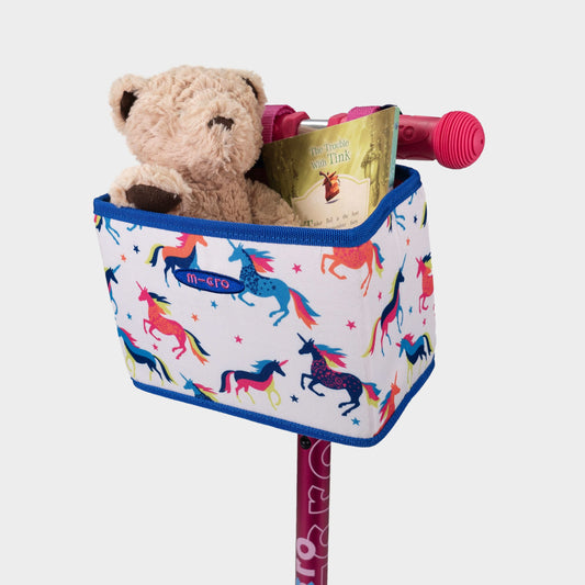 Folding Basket Made with recycled materials: Unicorn