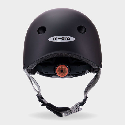Plain Helmet for Bikes and Scooters: Matt Black