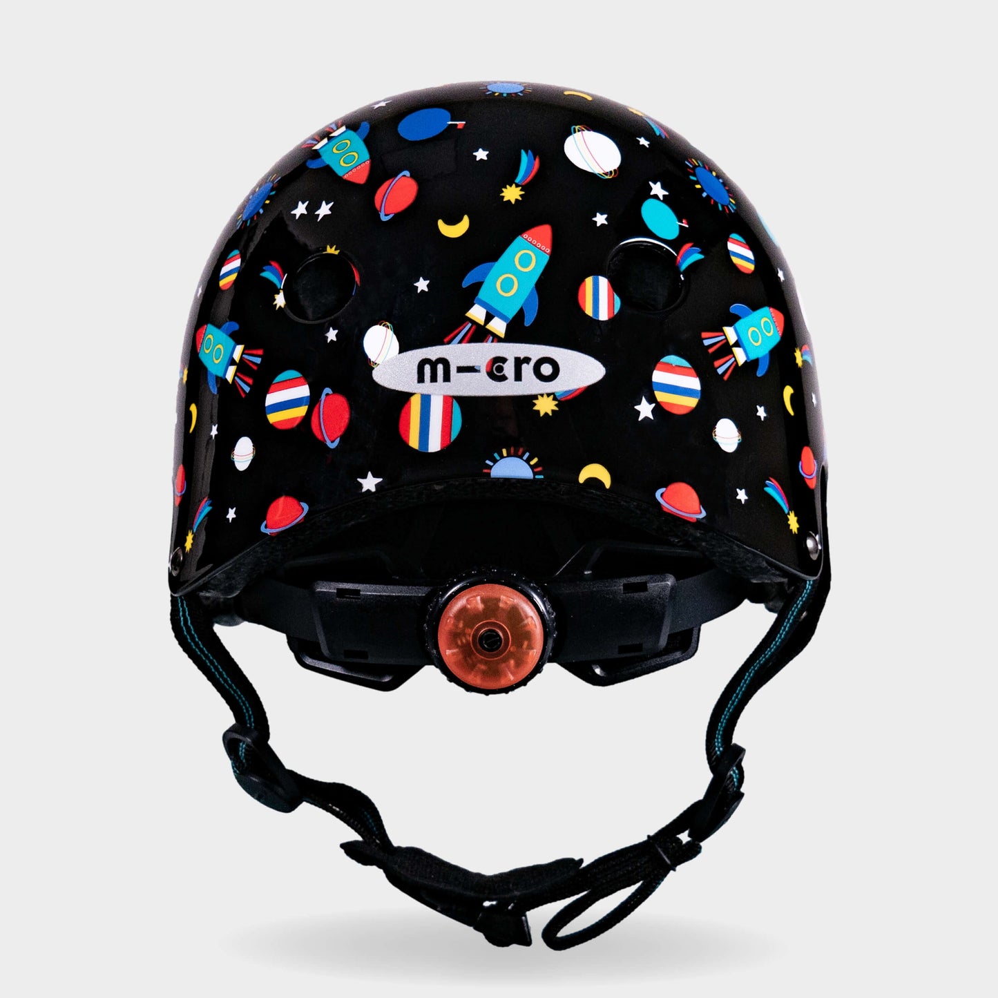 Printed Helmets for Bikes and Scooters: Space Print