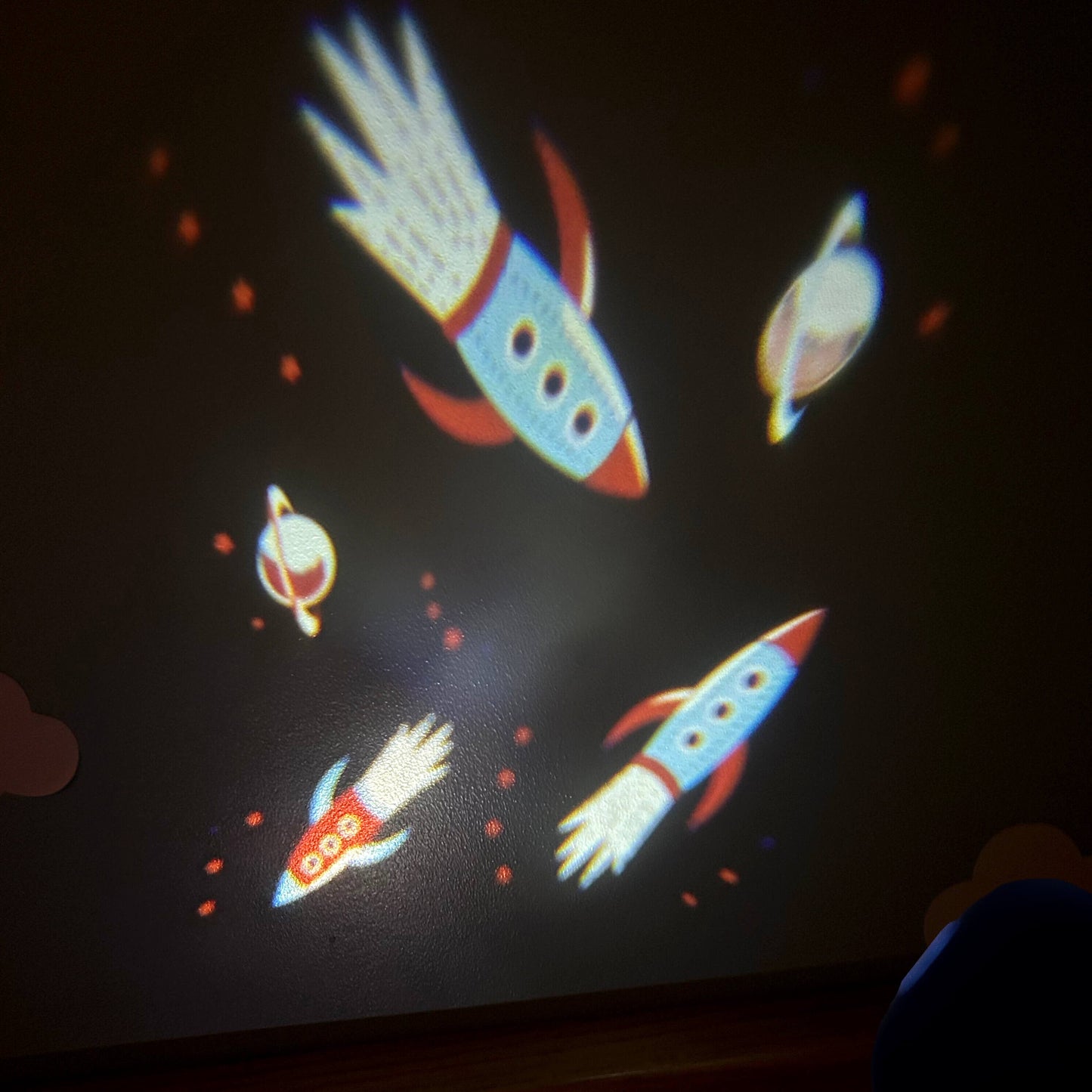 2in1 Projector Light: Rocket