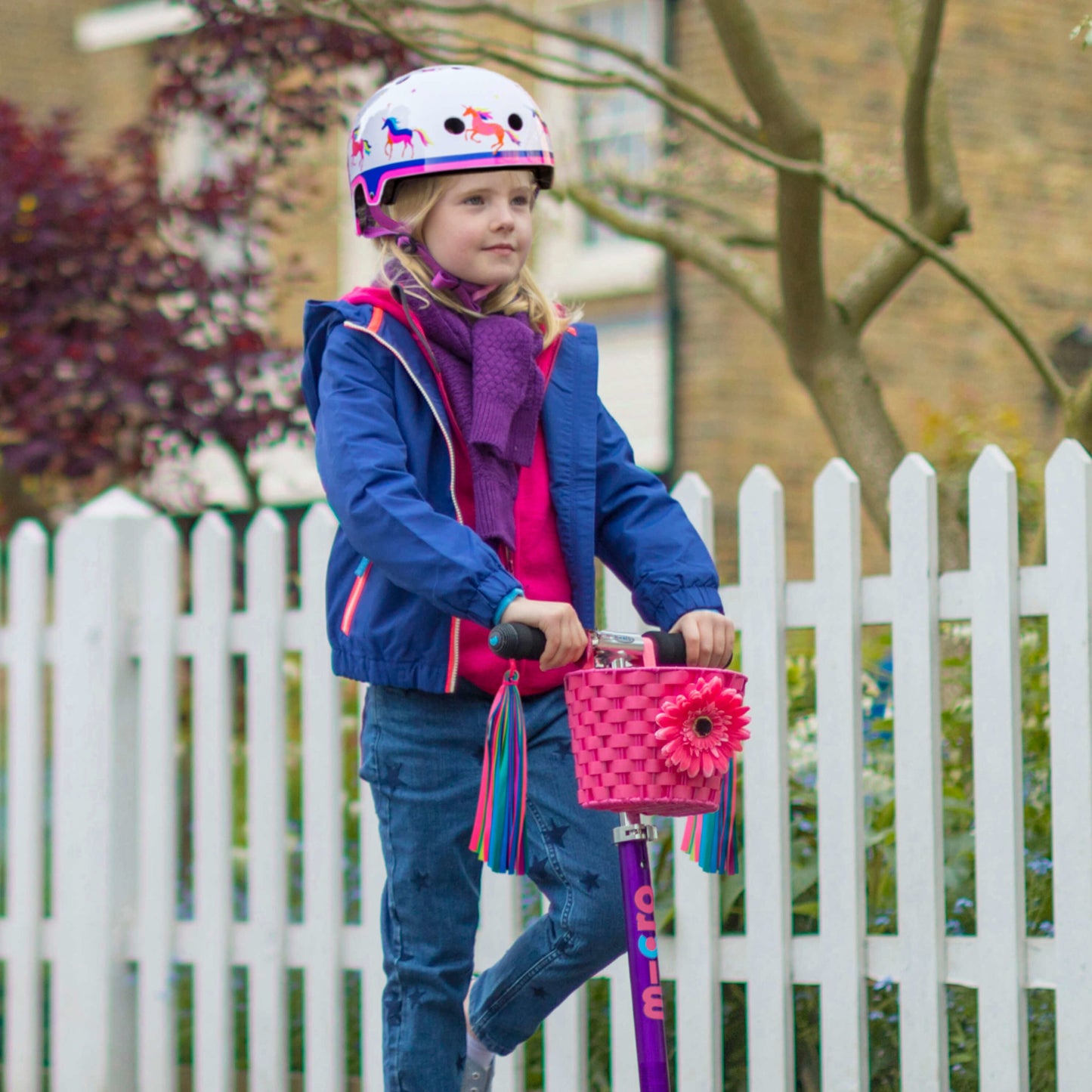 Eco Ribbons For All Bikes and Scooters: Rainbow