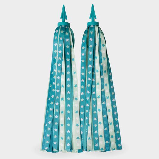Eco Printed Ribbons For MICRO Rubber Grips: Aqua Star