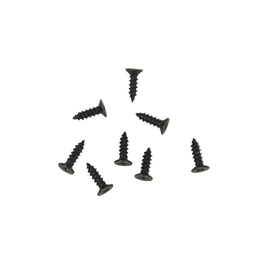Maxi Micro Deck Screws x 8: Silver