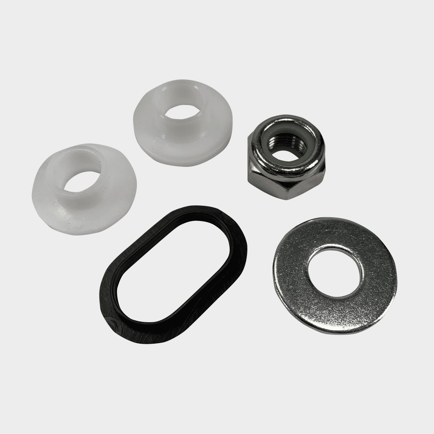 Micro Kickboard Mounting Screws / Washer: Silver