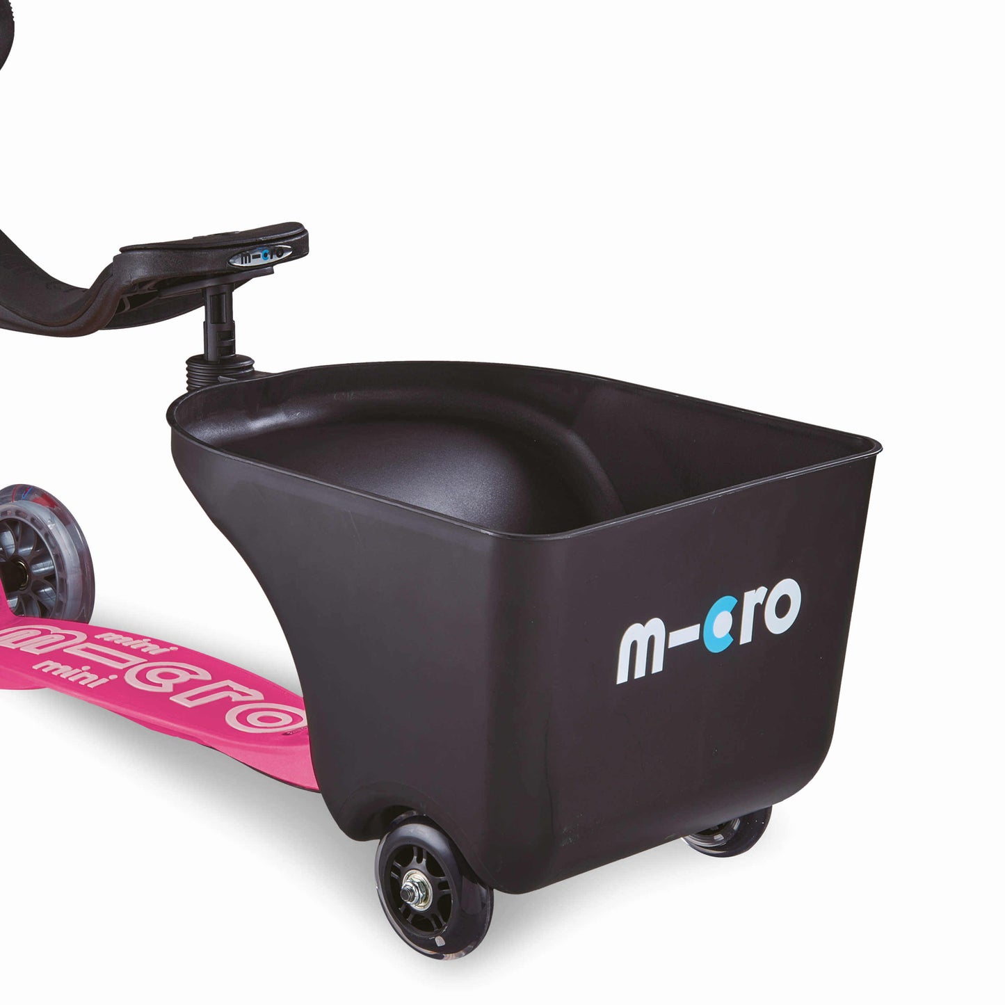 Mini Micro 3in1, Mini 2 Go or Micro Balance Bike Trailer: Black