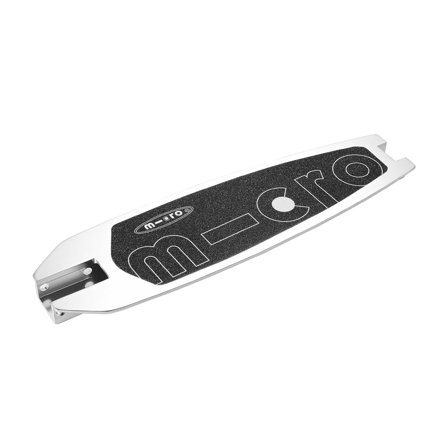 Micro Speed Deck and Griptape: Silver