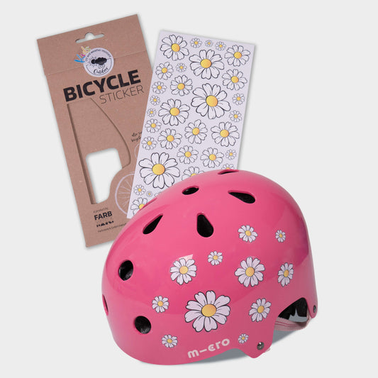 Scooter, Bike and Accessory Stickers Pack of 39 Stickers: Daisy