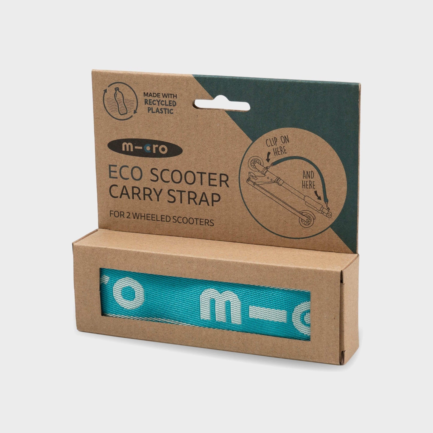 Eco Carry Strap: Aqua
