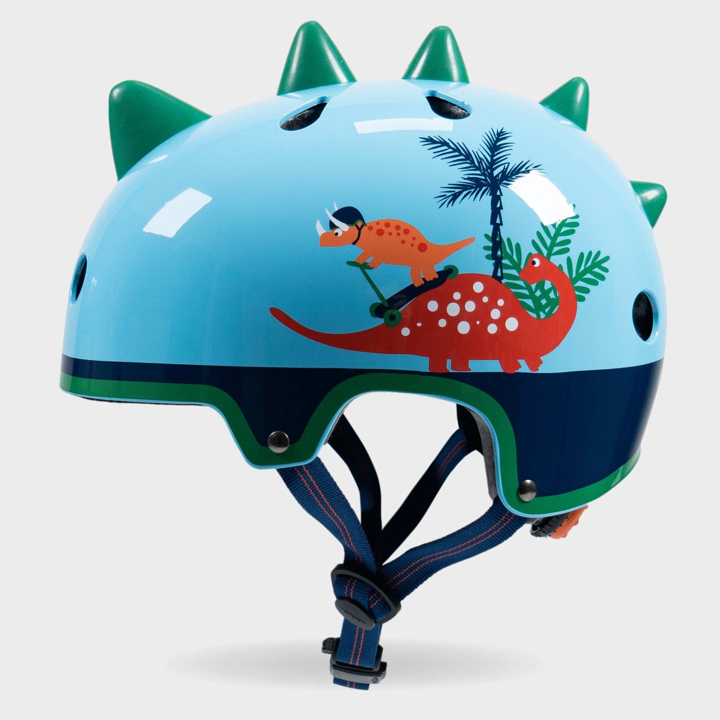 Printed 3D Helmet for Bikes and Scooters: Dino