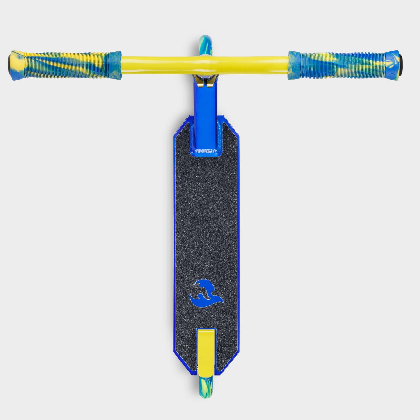 Base Jumpstart Stunt Scooter: Blue/Yellow