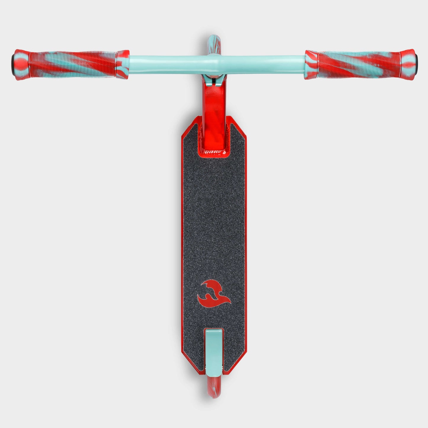 Base Jumpstart Stunt Scooter: Red/Teal