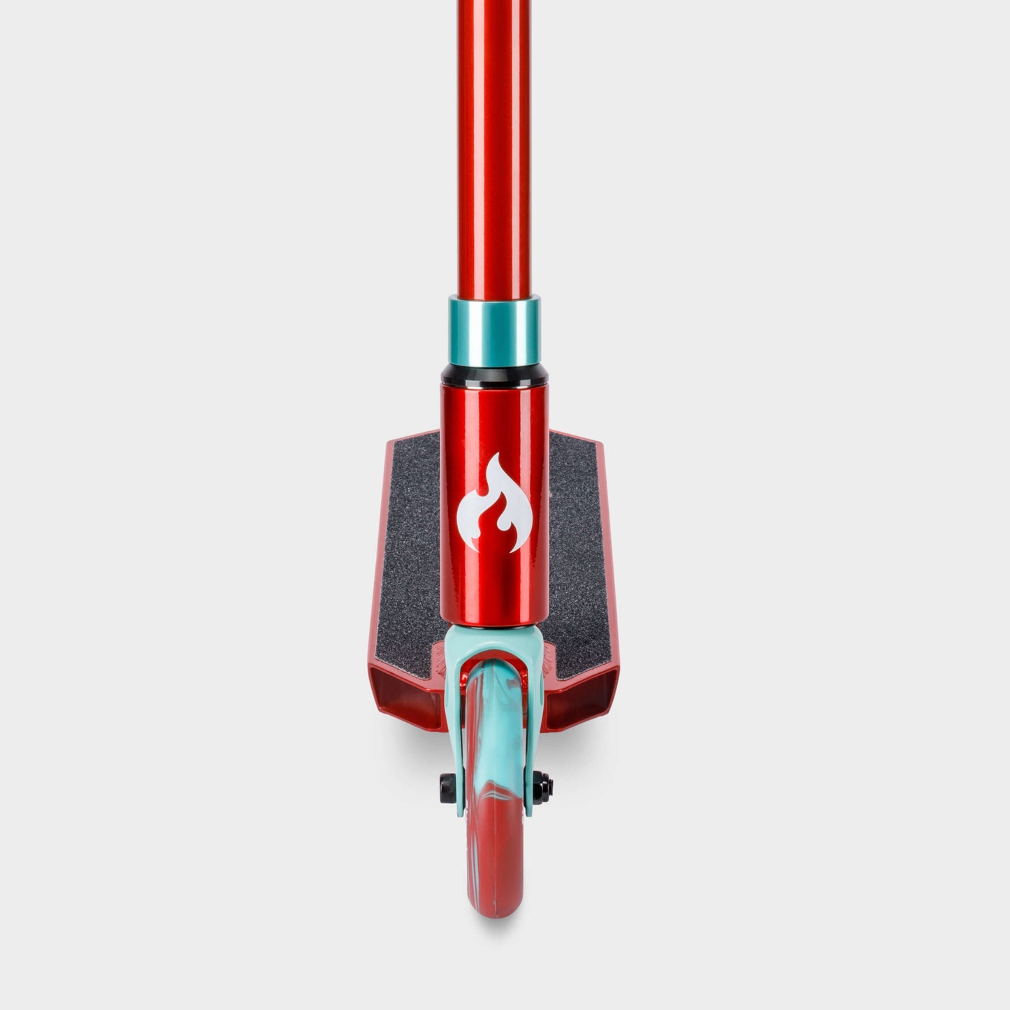 Base Jumpstart Stunt Scooter: Red/Teal