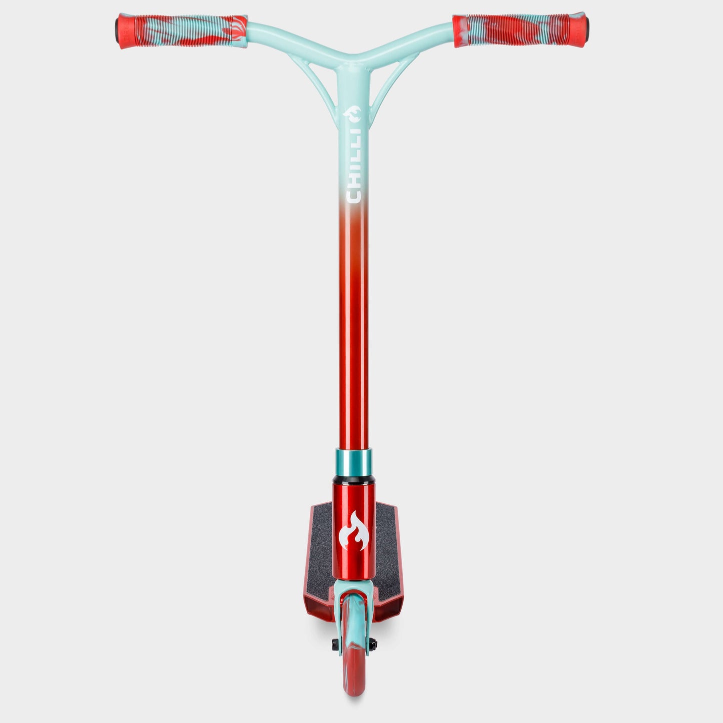 Base Jumpstart Stunt Scooter: Red/Teal