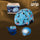Helmet, Patterned Bell and Light: Dino