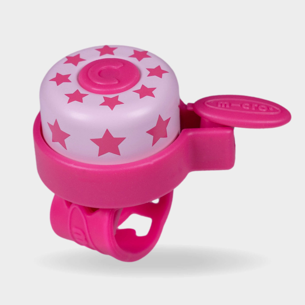 Scooter & Bike Bell Pattern Bell: Pink Star