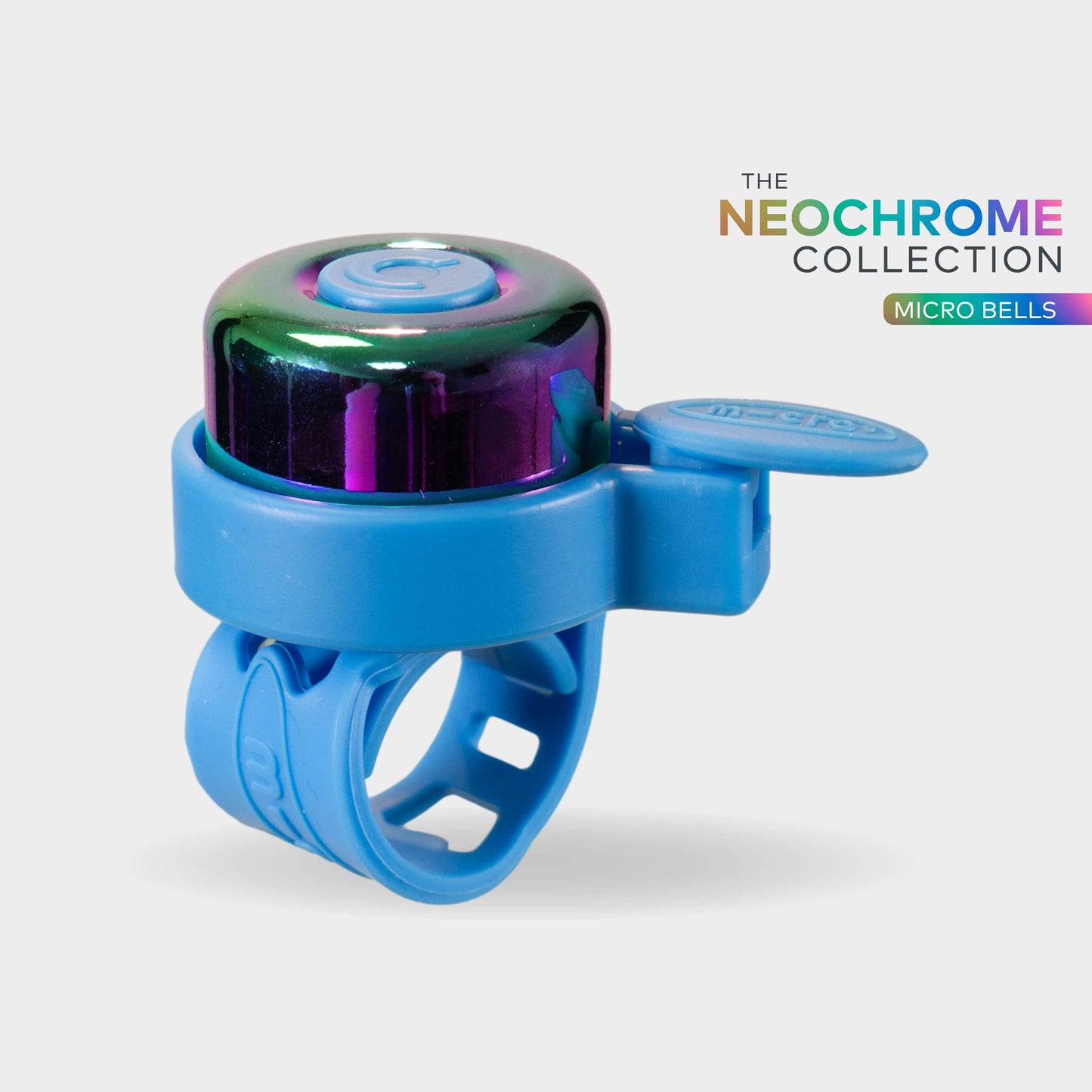 Scooter & Bike Bell: Blue Neochrome