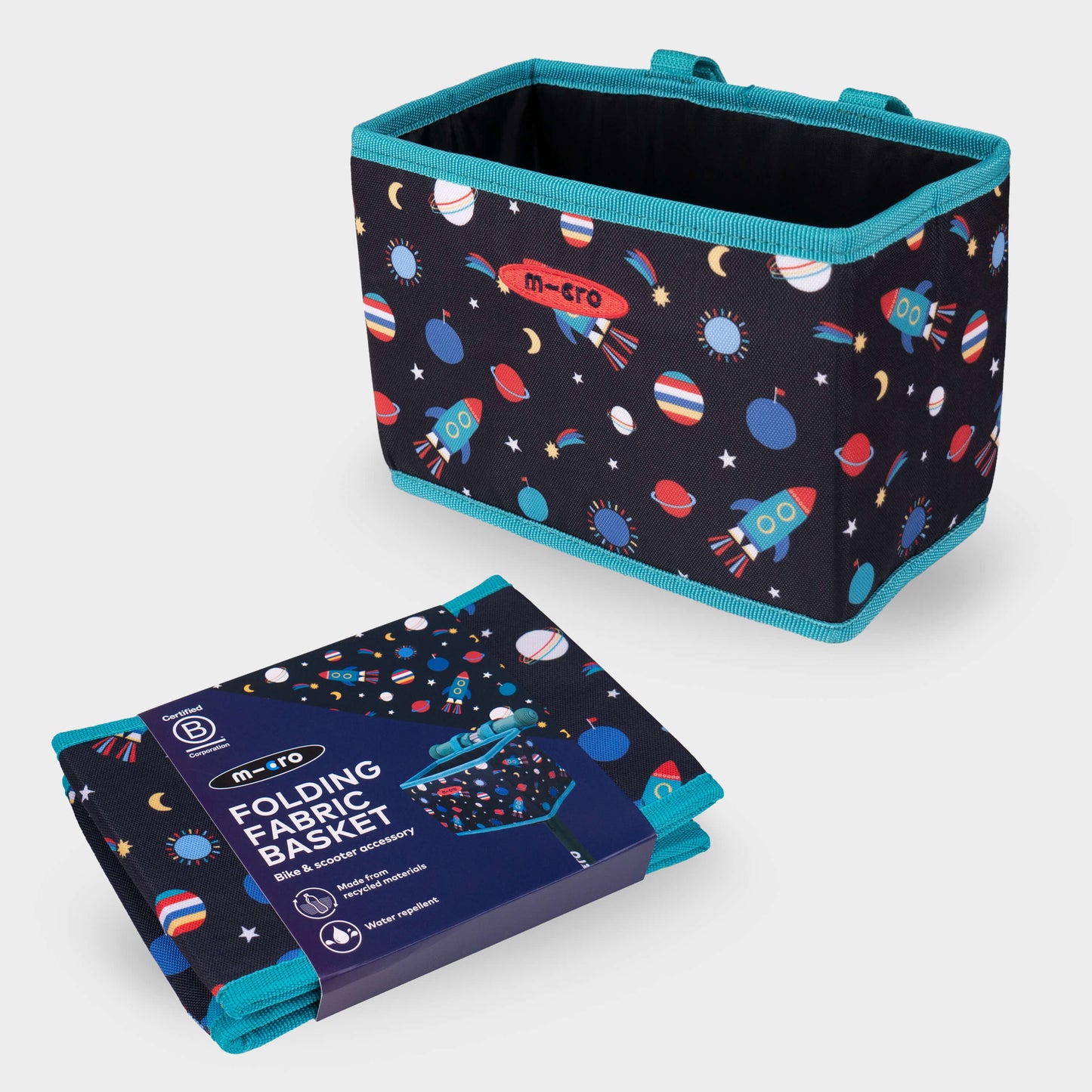 Folding Basket Made with recycled materials: Space