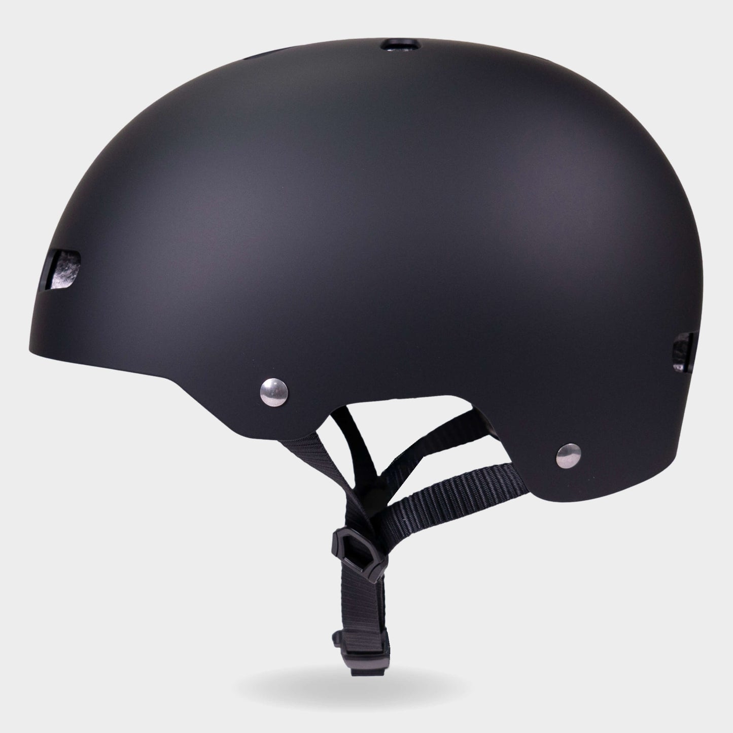 Plain Helmet For Bike and Scooters: Black