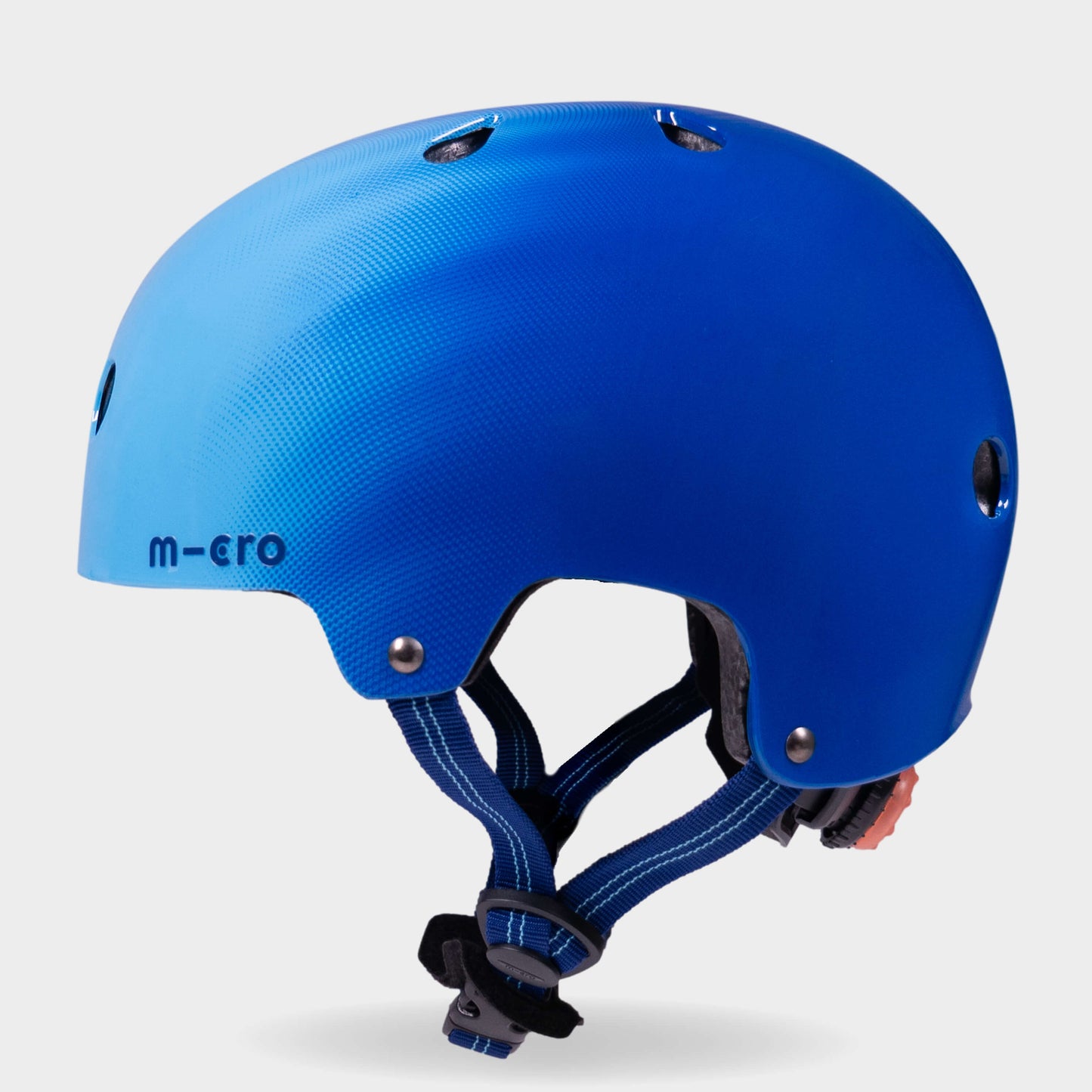 Printed Helmet for Bikes and Scooters: Ombre Blue