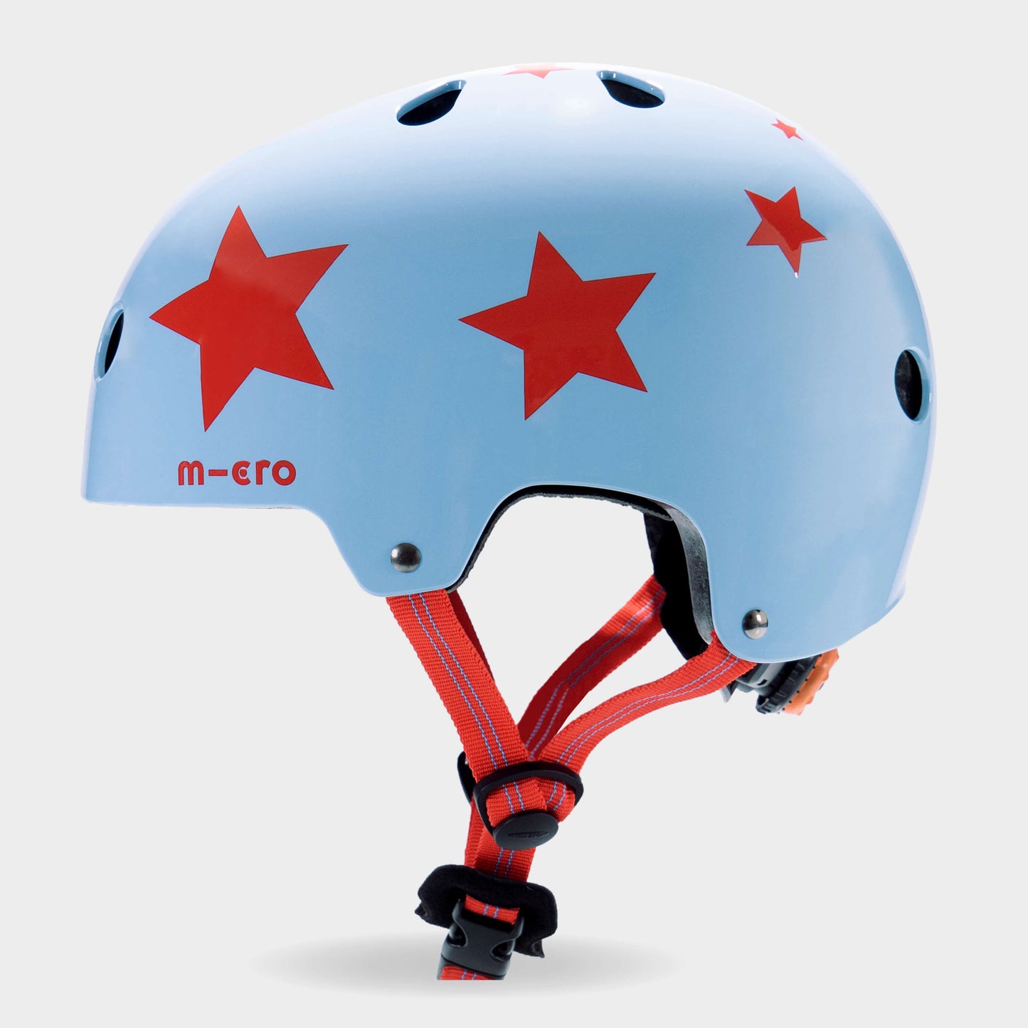 Printed Helmets for Bikes and Scooters: Star Blue