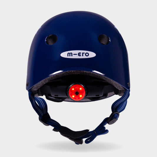 Printed Helmet for Bikes and Scooters: Navy Star