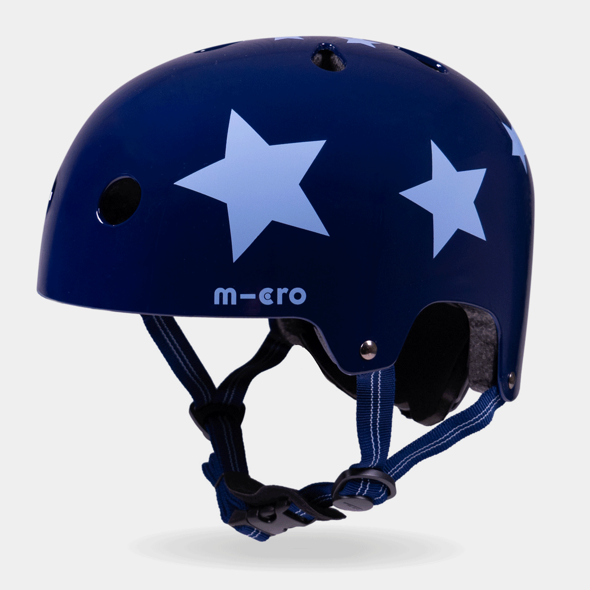 Printed Helmet for Bikes and Scooters: Navy Star