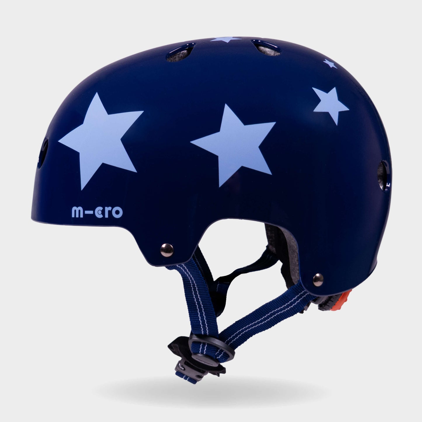 Printed Helmet for Bikes and Scooters: Navy Star