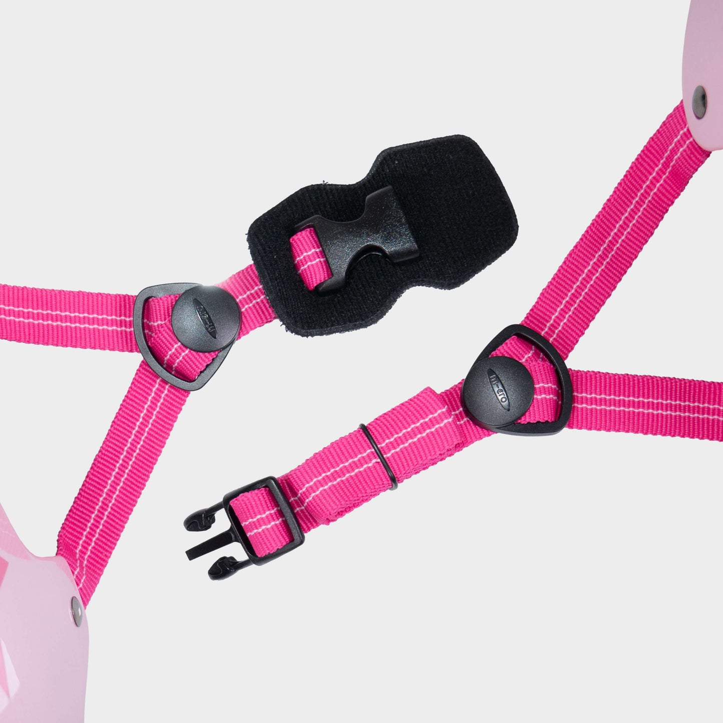 Printed Helmet for Bikes and Scooters: Star Pink