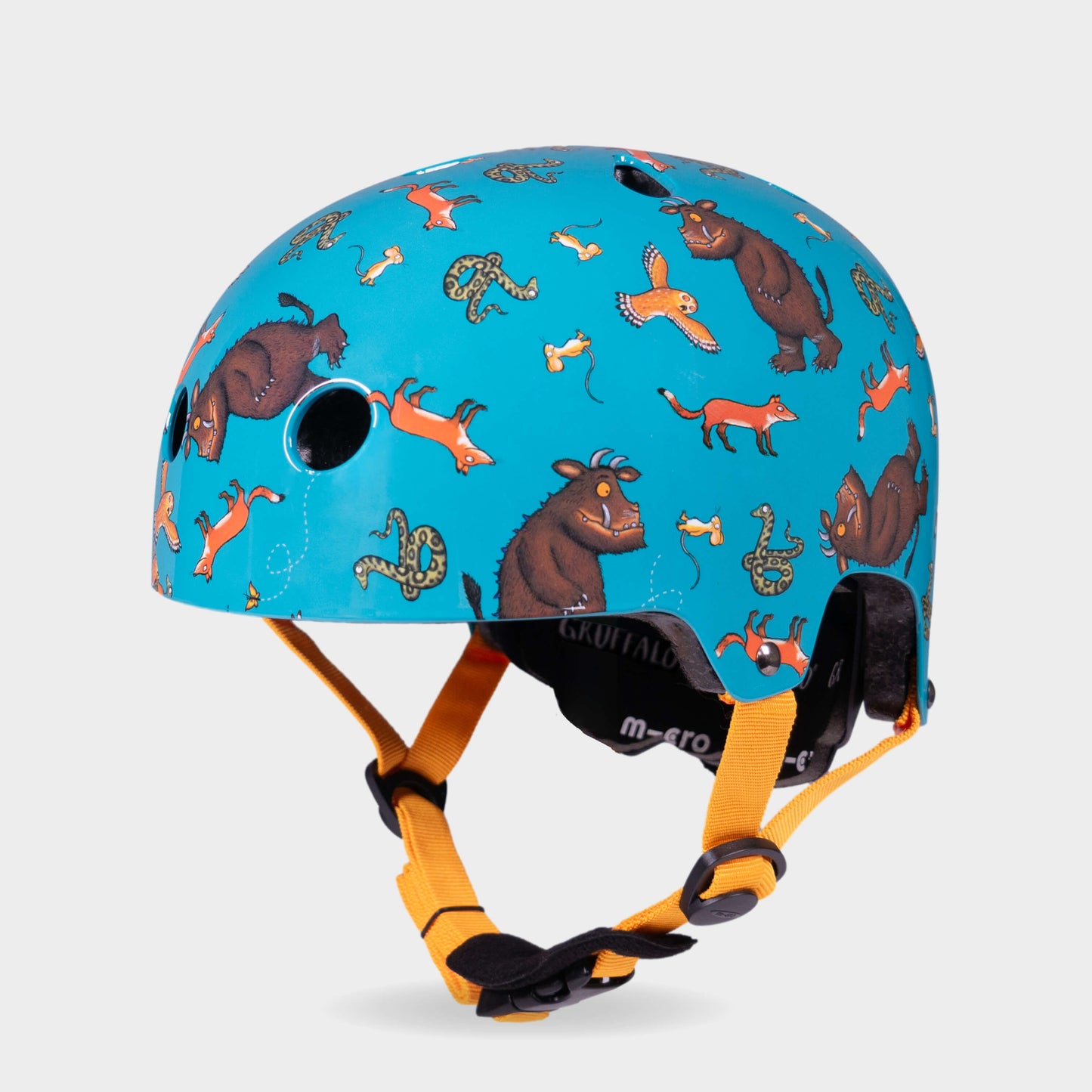 Printed Helmets for Bikes and Scooters: Gruffalo Aqua