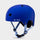Plain Helmet For Bikes and Scooters: Glossy Blue