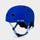 Plain Helmet For Bikes and Scooters: Glossy Blue