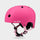 Plain Helmet For Bikes and Scooters: Glossy Pink