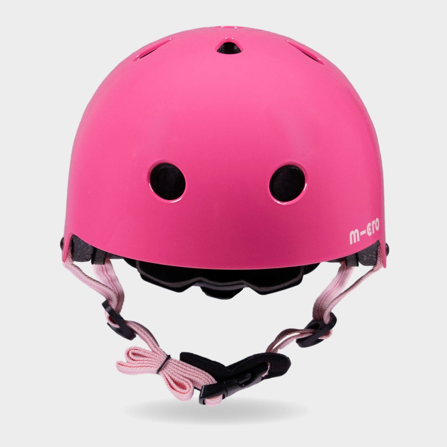 Plain Helmet For Bikes and Scooters: Glossy Pink